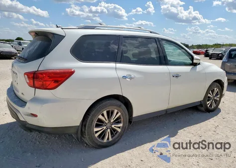 2017 Nissan Pathfinder S z USA, uszkodzony, nr VIN 5N1DR2MN2HC608407